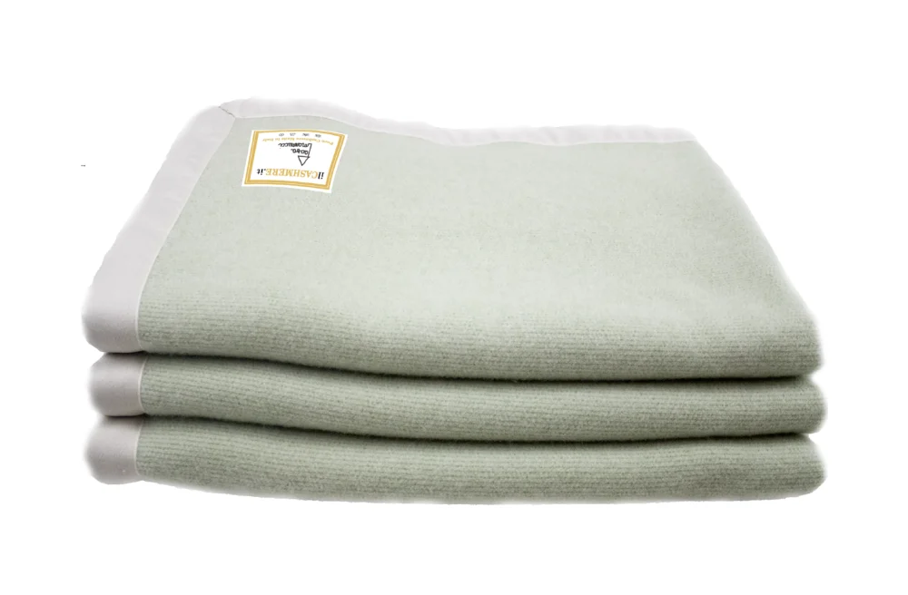 Riflessi d'Aurora Coperta 100% Cashmere 400 gr. mq. invernale - immagine 4