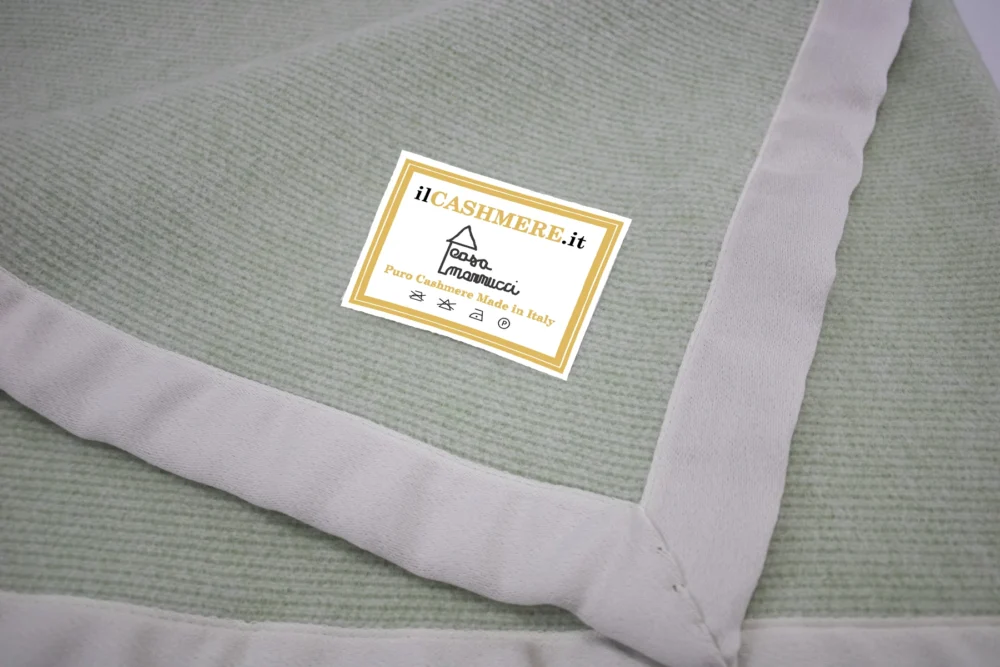 Riflessi d'Aurora Coperta 100% Cashmere 400 gr. mq. invernale - immagine 8